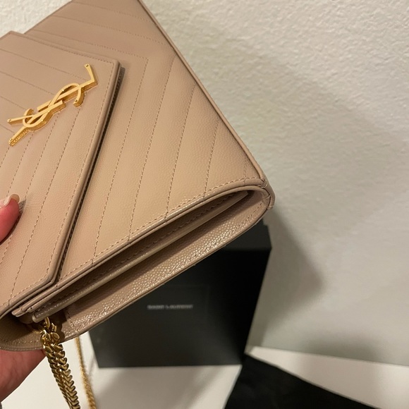 Saint Laurent Bags Ysl Envelope Wallet On Chain Poshmark